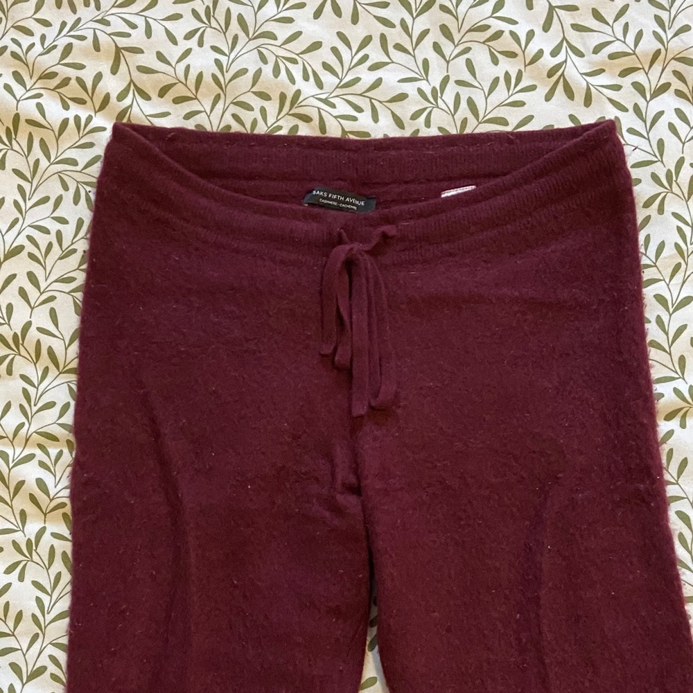Saks Fifth Avenue 100% Cashmere Pants